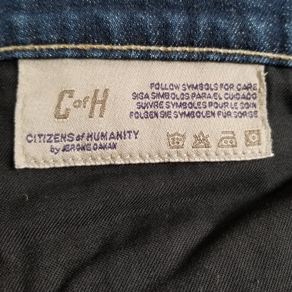 Citizens of Humanity Ava Low Rise Straight Leg Jeans Size 31 - Picture 11 of 13